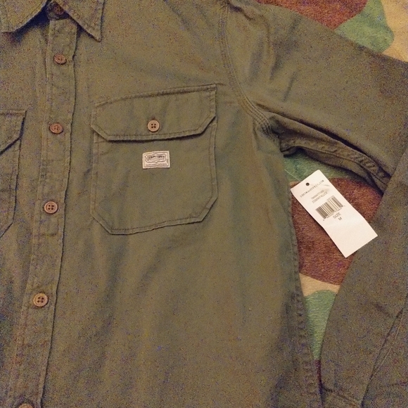 🔥Distressed Denim and supply RL button down - Picture 3 of 12